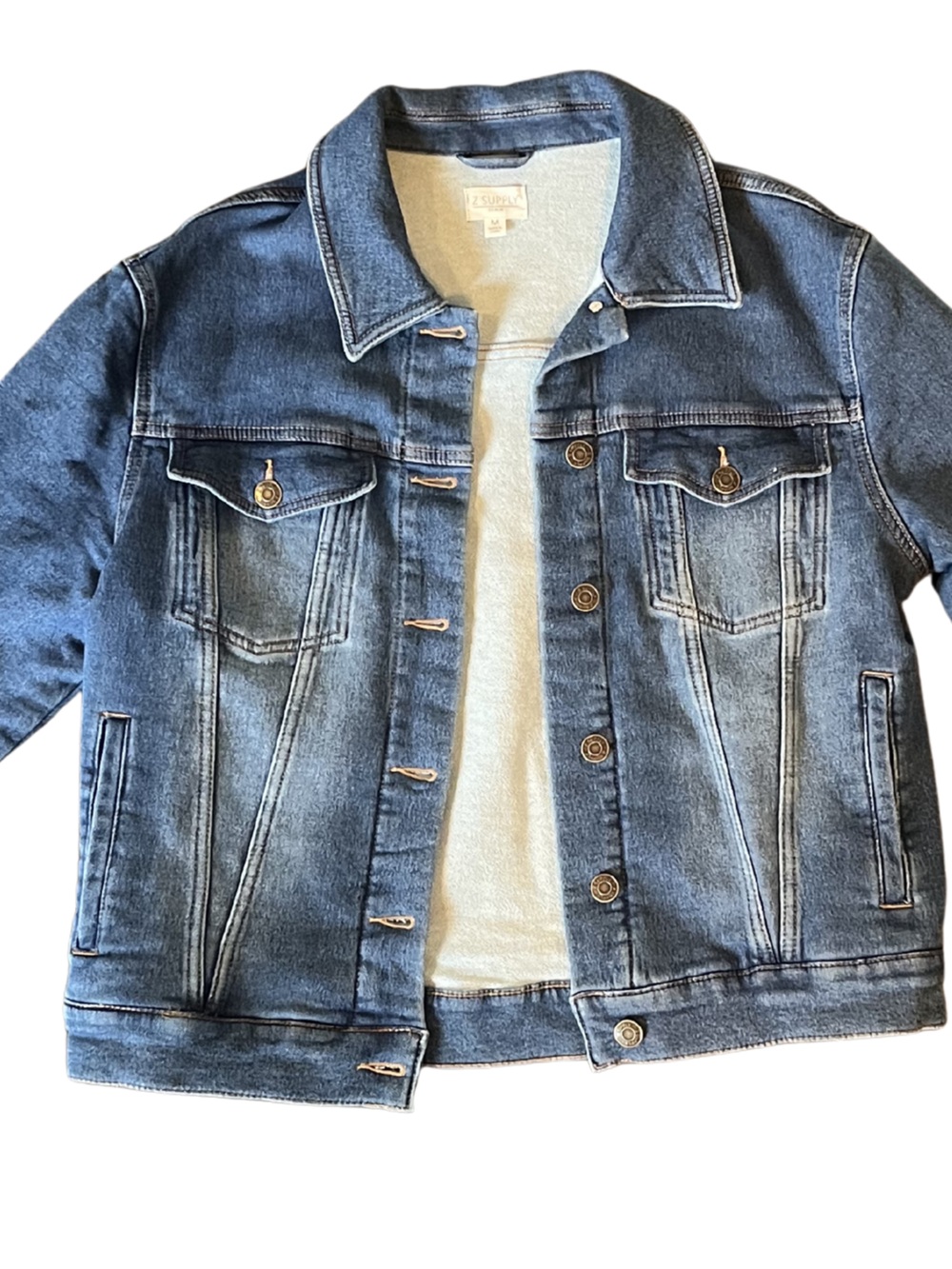 Z SUPPLY Denim Jacket | Vintage Indigo | Size M EUC - Picture 2 of 11
